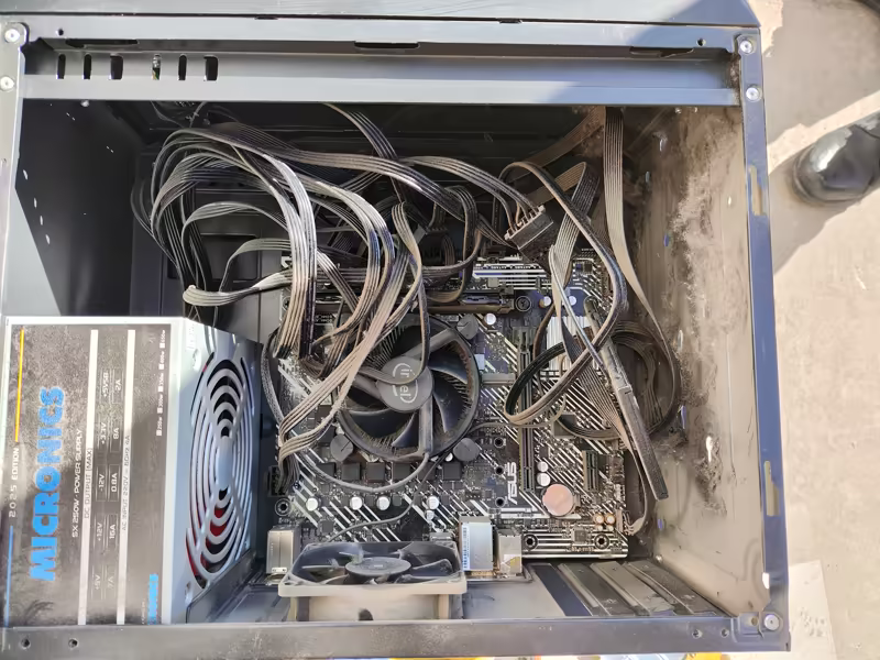Antes del servicio: Gestión de cables, Limpieza profunda, Mantenimiento